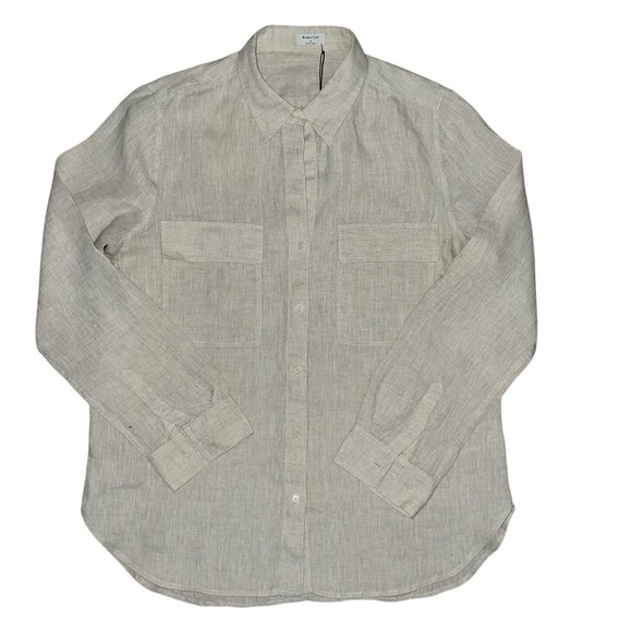 BABATON Fr ARITZIA 100% linen shirt size medium NWT - Picture 2 of 13